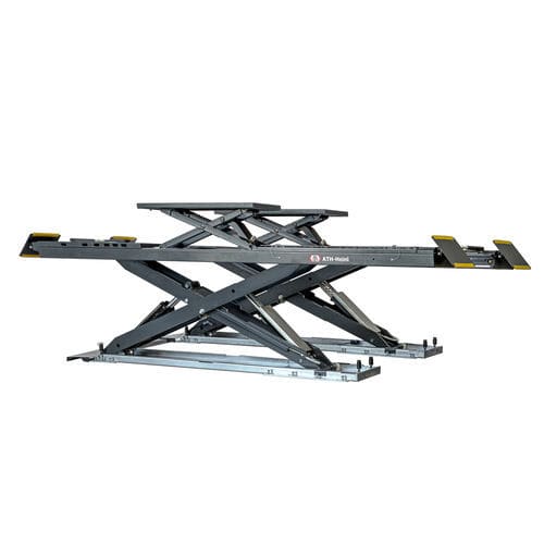 Ponte sollevatore a pantografo - ATH-Cross Lift 35 UGA - ATH-Heinl GmbH & Co. KG - 3,5 tonnellate / elettroidraulico / per automobile