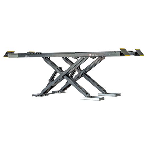 Ponte sollevatore a pantografo - ATH-Cross Lift 50 Plus UGA - ATH-Heinl GmbH & Co. KG - 5 tonnellate / elettroidraulico / per automobile