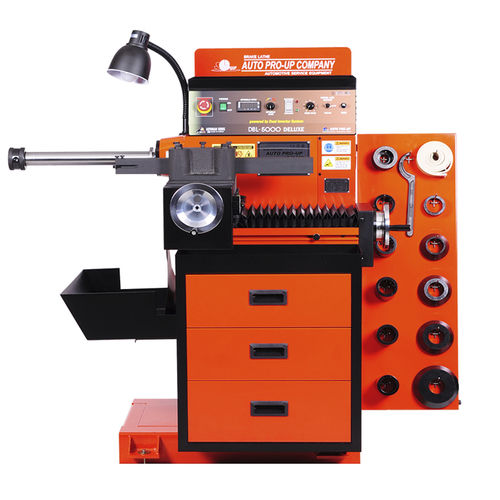 Tornio per tamburi di freni - DBL-5000 DLX - Auto Pro-up Co., Ltd. - manuale / orizzontale / per uso intensivo