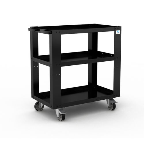 Carrello di stoccaggio - WB-T3.2 - RO & Co. S.p.A. Keen Space - 3 livelli / compatto / con freno