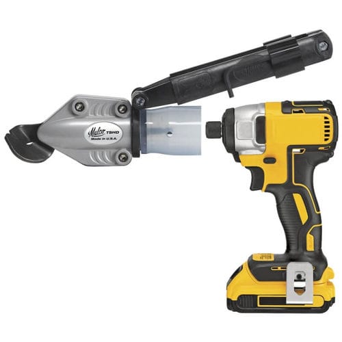 Cesoia elettrica - TS series - Malco Products, Inc. - per lamiera / portatile