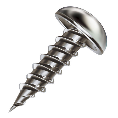 Vite per lamiera sottile - Zip-in® PS series - Malco Products, Inc. - di fissaggio / per metalli / a testa cilindrica bombata