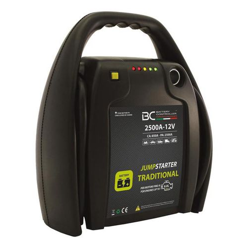 Avviatore di batteria professionale - BC Traditional - BC Battery Controller - Forelettronica Srl - per moto / per trattore / per camion