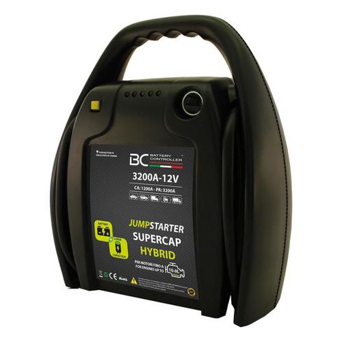 Avviatore di batteria supercondensatore - BC Hybrid - BC Battery Controller - Forelettronica Srl - per moto / per trattore / per automobile