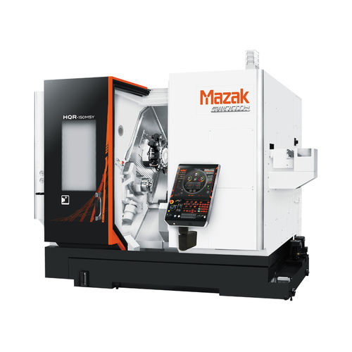 Centro di tornitura CNC - HQR-150MSY - Mazak - 2 assi / a due mandrini / 12 utensili