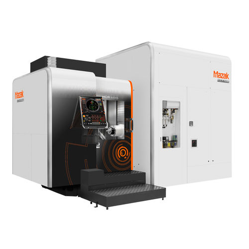 Centro di lavoro CNC 5 assi - HCR-5000S - Mazak - orizzontale / per alluminio / HSK A-63