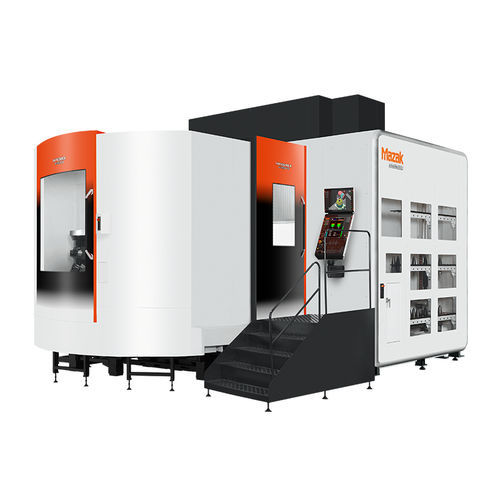 Centro di tornitura-fresatura CNC - INTEGREX e-1250V/8 - Mazak - verticale / 3 assi / a mandrino