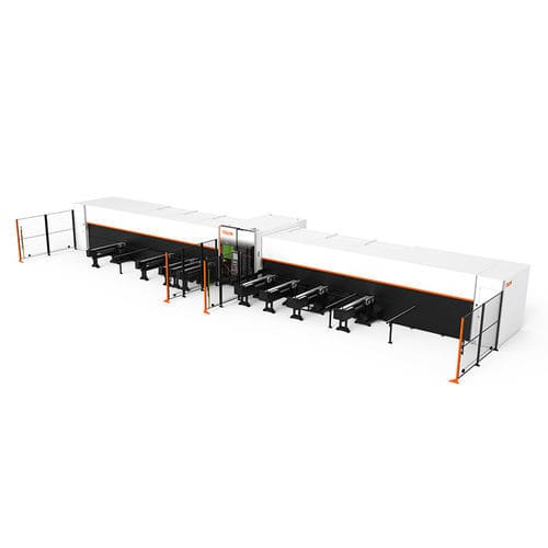 Macchina da taglio laser a fibra - FG-220 - Mazak - per alluminio / per acciaio inossidabile / per acciaio