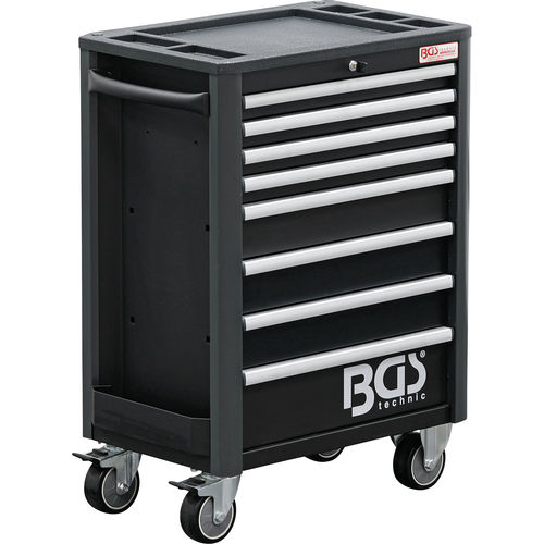 Carrello di stoccaggio - 4111 - BGS technic KG - da officina / in plastica / a cassetti