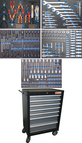 Carrello da officina - 4060 - BGS technic KG - a cassetti