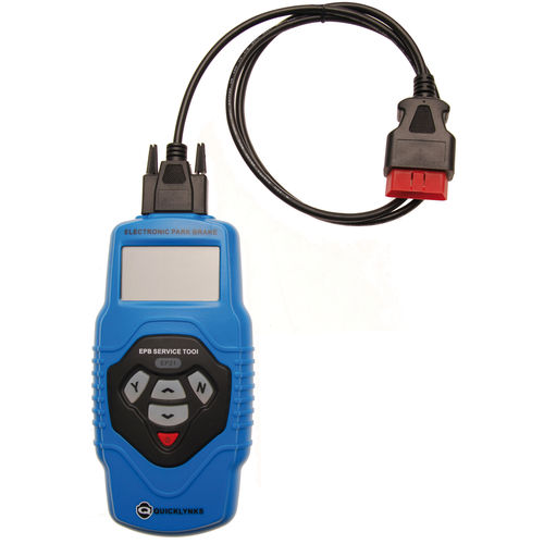 Scanner diagnostico per autoveicoli OBD2 - 8385 - BGS technic KG - lettura di codici di errore / cancellazione di codici di errore / per freno di stazionamento elettrico