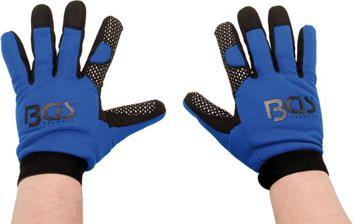 Guanti da lavoro - 9949 - BGS technic KG - di protezione meccanica / in rete di poliestere / antiscivolo