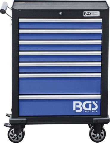 Carrello da officina 7 cassetti - 4207 - BGS technic KG