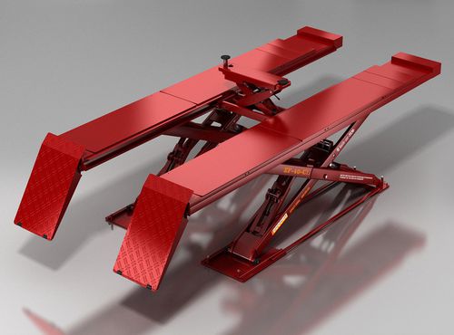 Ponte sollevatore a pantografo - ZF-40-C - Battle-Axe Auto Electronic Equipment Co., Ltd. - idraulico / per automobile / 220 V