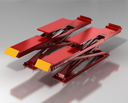 Ponte sollevatore a pantografo - ZF-35-D - Battle-Axe Auto Electronic Equipment Co., Ltd. - idraulico / per automobile / 220 V