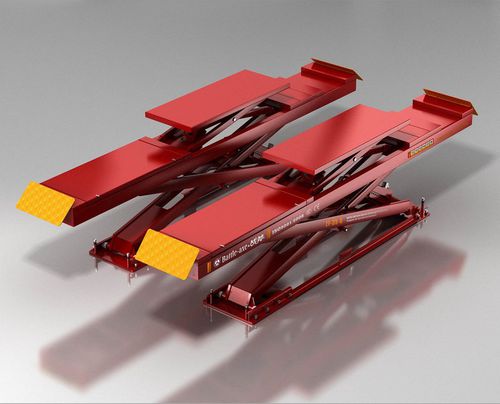 Ponte sollevatore a pantografo - ZF-35-DL - Battle-Axe Auto Electronic Equipment Co., Ltd. - idraulico / per automobile / 220 V
