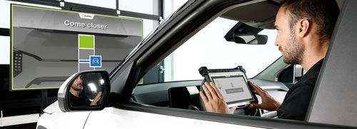 Kit di calibrazione ADAS per veicolo commerciale - CONNEX Digital ADAS 2.0 EXTRA - Brain Bee S.p.A.