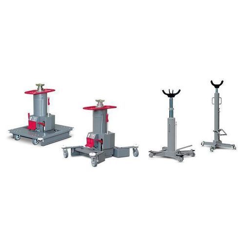 Cric a fossa - KE series - Space S.r.l. a s.u. - idropneumatico / 1,5 tonnellate / 2 tonnellate