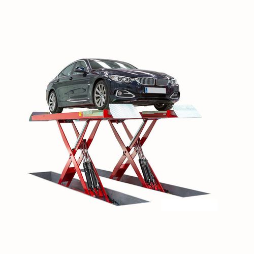 Ponte sollevatore a doppia forbice - T5.5LXPD  - Cascos Maquinaria, S.A. - 5 tonnellate / elettroidraulico / per automobile