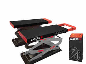 Ponte sollevatore a doppia forbice - 3600 Ext - Cascos Maquinaria, S.A. - idraulico / per automobile / 400 V