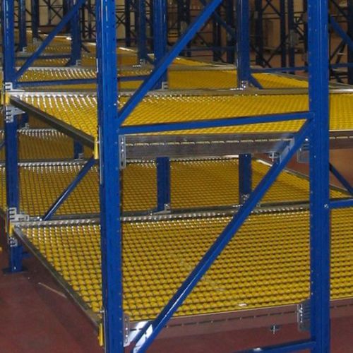 Scaffalatura per magazzino di stoccaggio - Mobilfer S.R.L. - con ripiani / a gravità