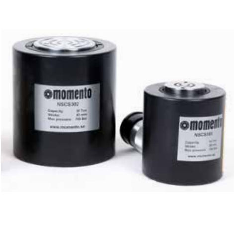 Cilindro idraulico - NSCS series - Momento AB - con ritorno a molla / compatto