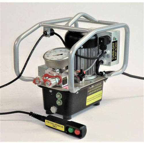 Pompa idraulica con motore elettrico - Momento AB - telecomandata / regolabile / per olio