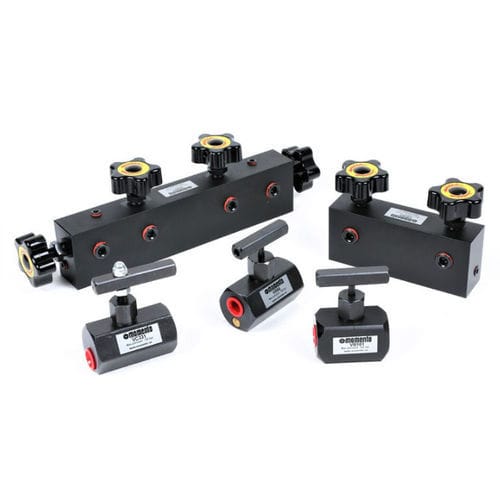 Manifold a 4 vie - VB series - Momento AB - idraulico / di arresto