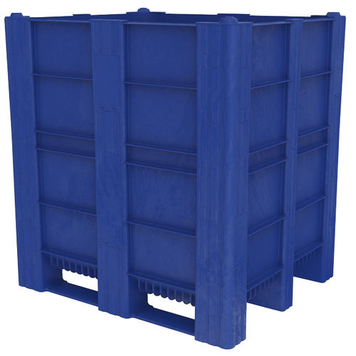 Cassa-pallet in plastica - SH-1250 - DOLAV - per l'industria alimentare / accatastabile / a fondo perforato