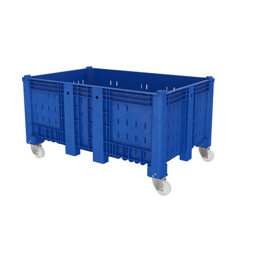 Cassa-pallet in plastica - Type 1600 - DOLAV - di stoccaggio / per movimentazione / accatastabile