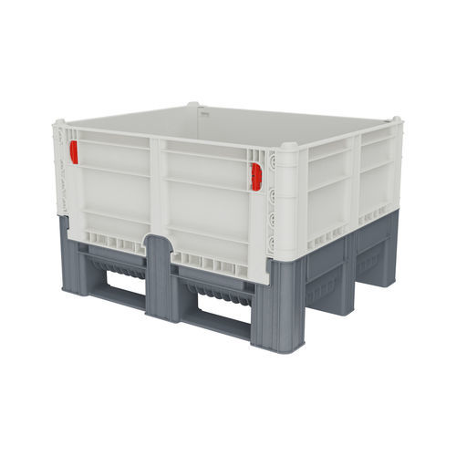 Cassa-pallet in PP - DFLC  - DOLAV - da trasporto / pieghevole / traforata