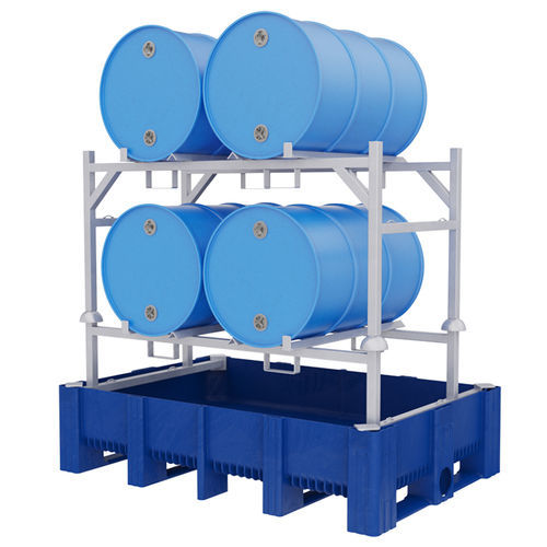 Vasca di raccolta multiuso - 53004061 - DOLAV - 4 fusti / in plastica / rigida