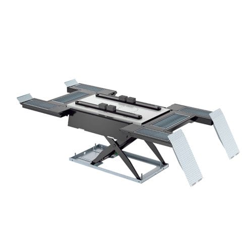 Ponte sollevatore a pantografo - 0.35 FK BA - Consul Werkstattausrüstung GmbH - 3,5 tonnellate / pneumatico / per automobile