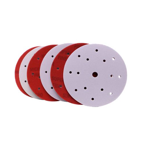 Disco abrasivo di carteggiatura - D series - AG Abrasive & Foam, S.L. - per carrozzeria / semipieno