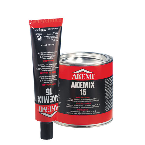Colla al policloropreno - AKEMIX 15  - AKEMI chemisch technische Spezialfabrik GmbH - universale / per metallo / per vetro