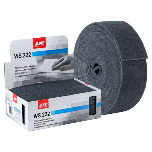 Rotolo abrasivo in tessuto non tessuto - WS 222 - APP sp. z o.o. - resina / per carrozzeria