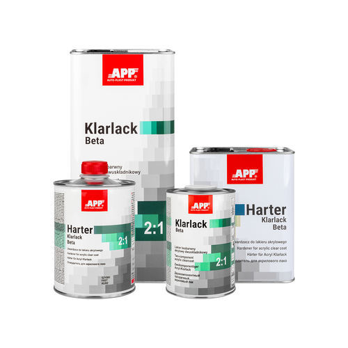 Vernice trasparente di finitura - Klarlack Beta 2:1+Harter - APP sp. z o.o. - bicomponente / in acrilico / per carrozzeria