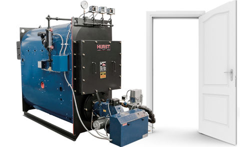 Caldaia a vapore - LPE series - Hurst Boiler - a gas / a tubi di fumo