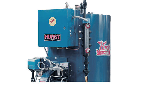 Caldaia a vapore - 4VT Cyclone - Hurst Boiler - a gas / senza tubi / verticale
