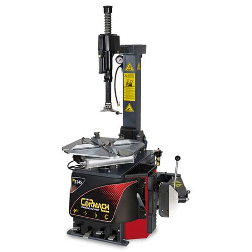 Smontagomme per automobile - F 524 series - Cormach S.r.l. Correggio Machinery - automatico / verticale / pneumatico