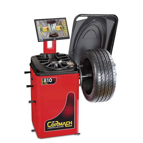 Equilibratrice per automobile - MEC 810 VD series - Cormach S.r.l. Correggio Machinery - automatica