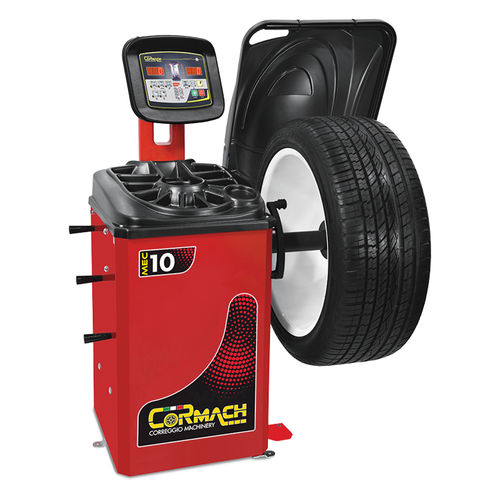 Equilibratrice per automobile - MEC 10 - Cormach S.r.l. Correggio Machinery - per moto / automatica