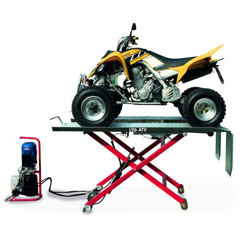 Ponte sollevatore a pantografo - L96 series - Cormach S.r.l. Correggio Machinery - 500 kg / elettroidraulico / per automobile
