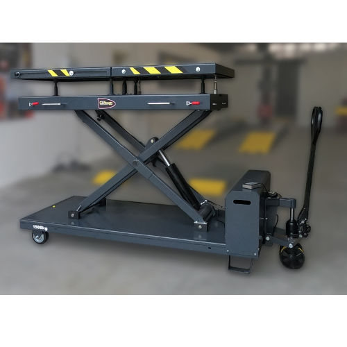 Ponte sollevatore a pantografo - L 1500 AUTOMATIC - Cormach S.r.l. Correggio Machinery - 1,5 tonnellate / elettroidraulico / per automobile