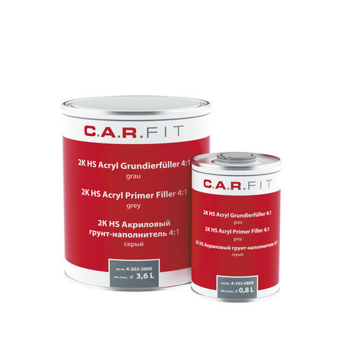Primer in acrilico - 4-211-0900 - August Handel GmbH - CARFIT - di rivestimento / bicomponente / per acciaio