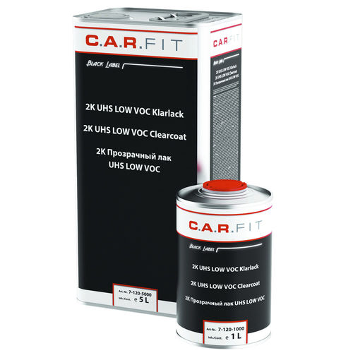 Vernice trasparente di rivestimento - 7-120-5000 - August Handel GmbH - CARFIT - bicomponente / in acrilico / a base acqua