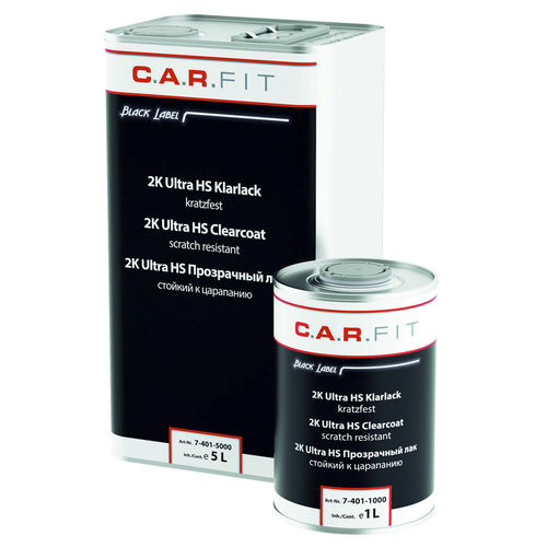 Vernice trasparente di finitura - 7-4 series  - August Handel GmbH - CARFIT - di rivestimento / bicomponente / in acrilico