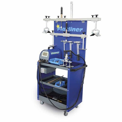 Sistema di riparazione per carrozzeria su carrello - FLATLINER (5000) - BETAG Innovation - con saldatrice