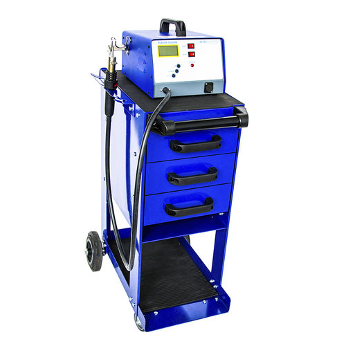 Sistema di riparazione per carrozzeria su carrello - 10470 - BETAG Innovation - con saldatrice