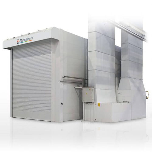 Cabina di verniciatura chiusa - Space - Blowtherm S.p.A. - per veicolo / su misura / modulare